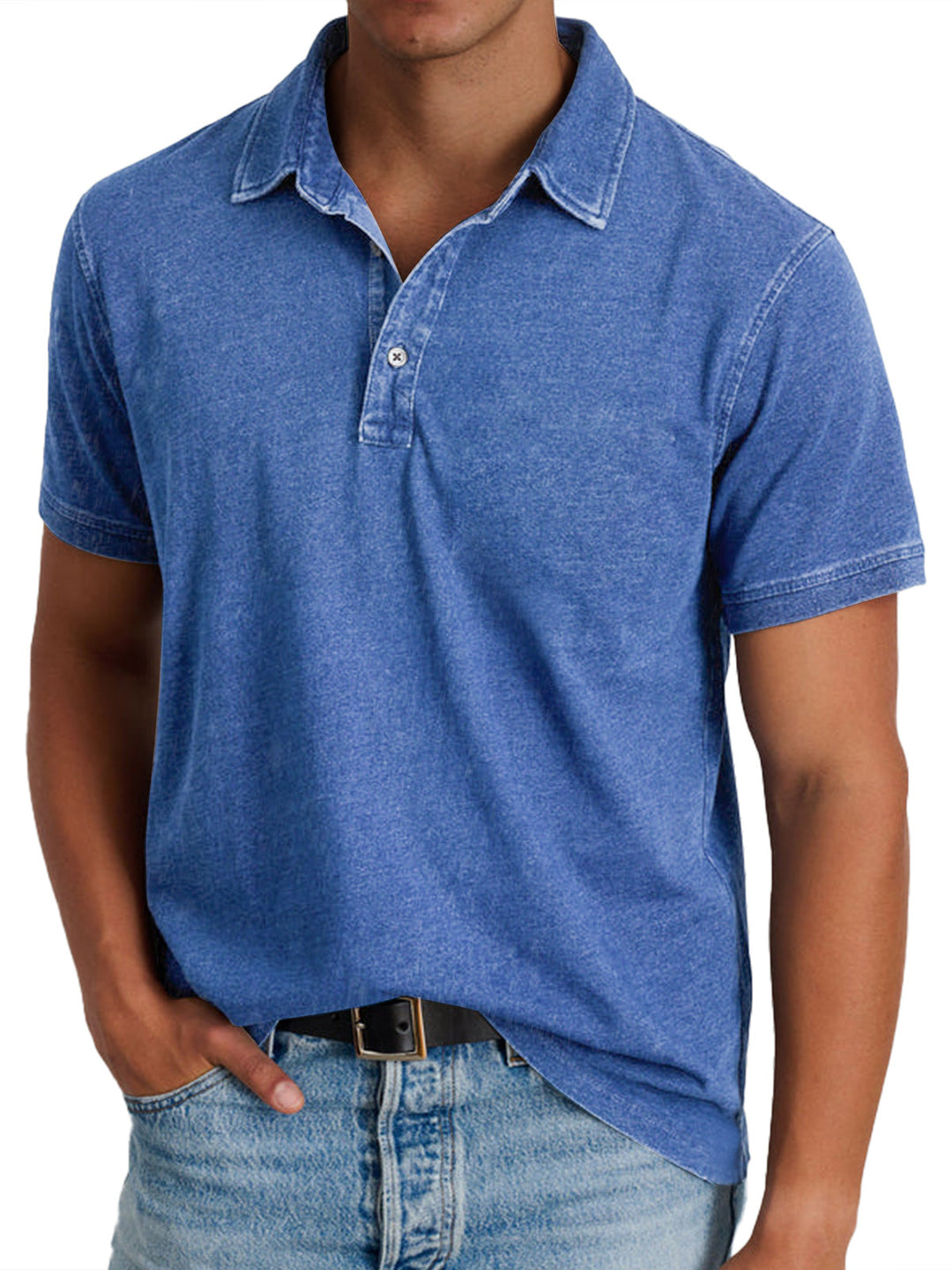 Paul Polo-Shirt in Blau
