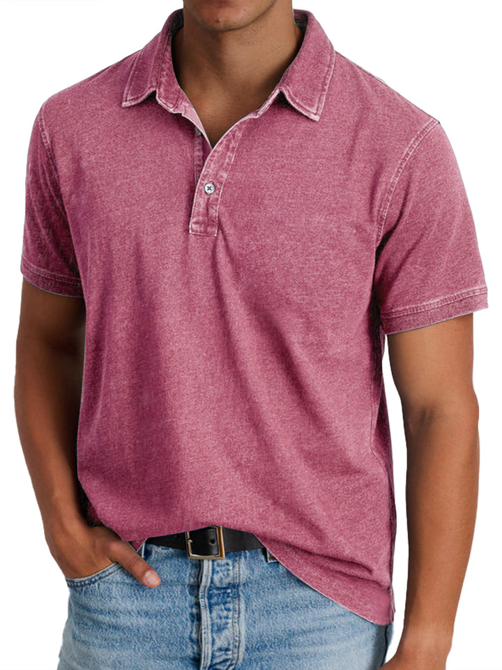 Paul Polo-Shirt in Rosa