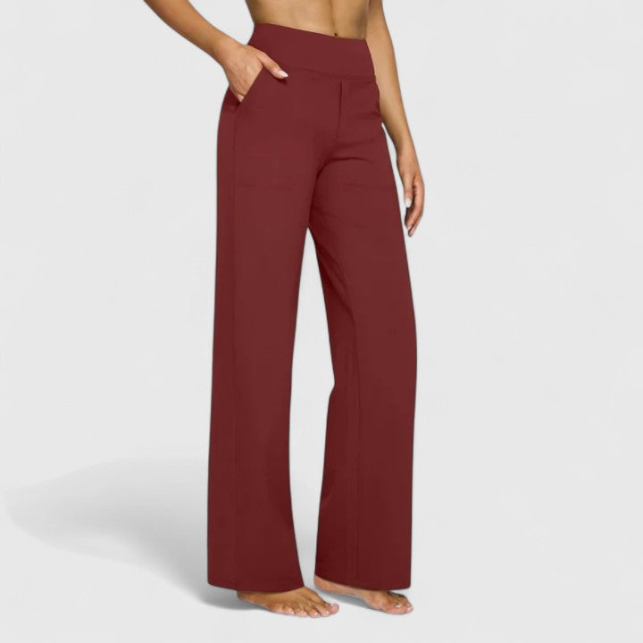 Marlies Elegante Hose in Rot