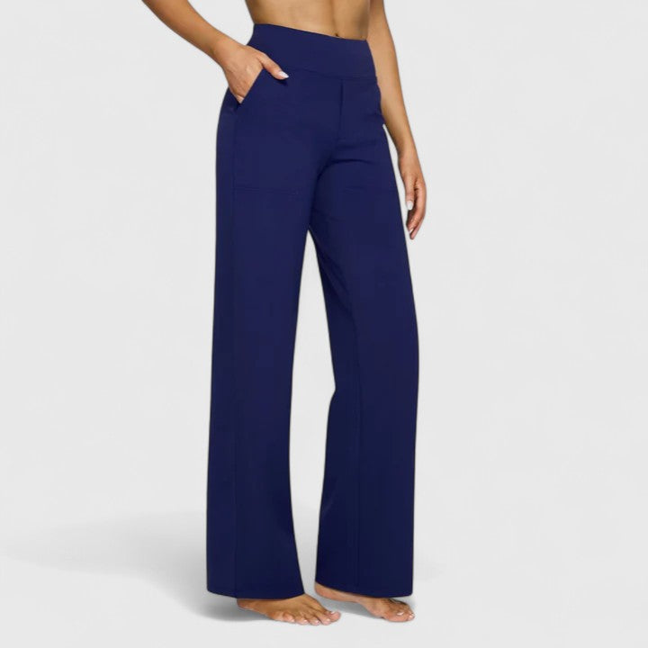 Marlies Elegante Hose in Blau