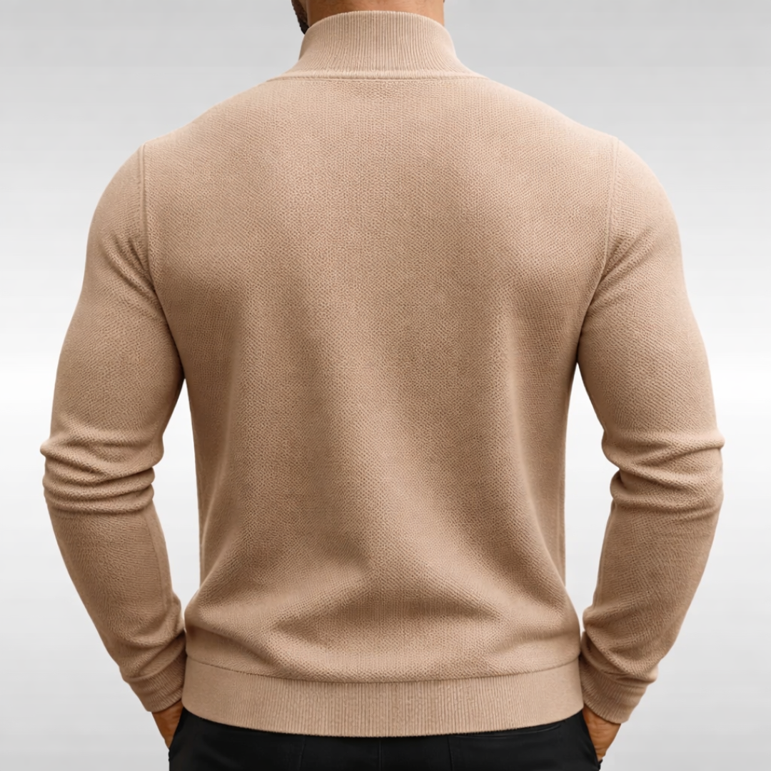 Martin Weste in Beige, Rückansicht