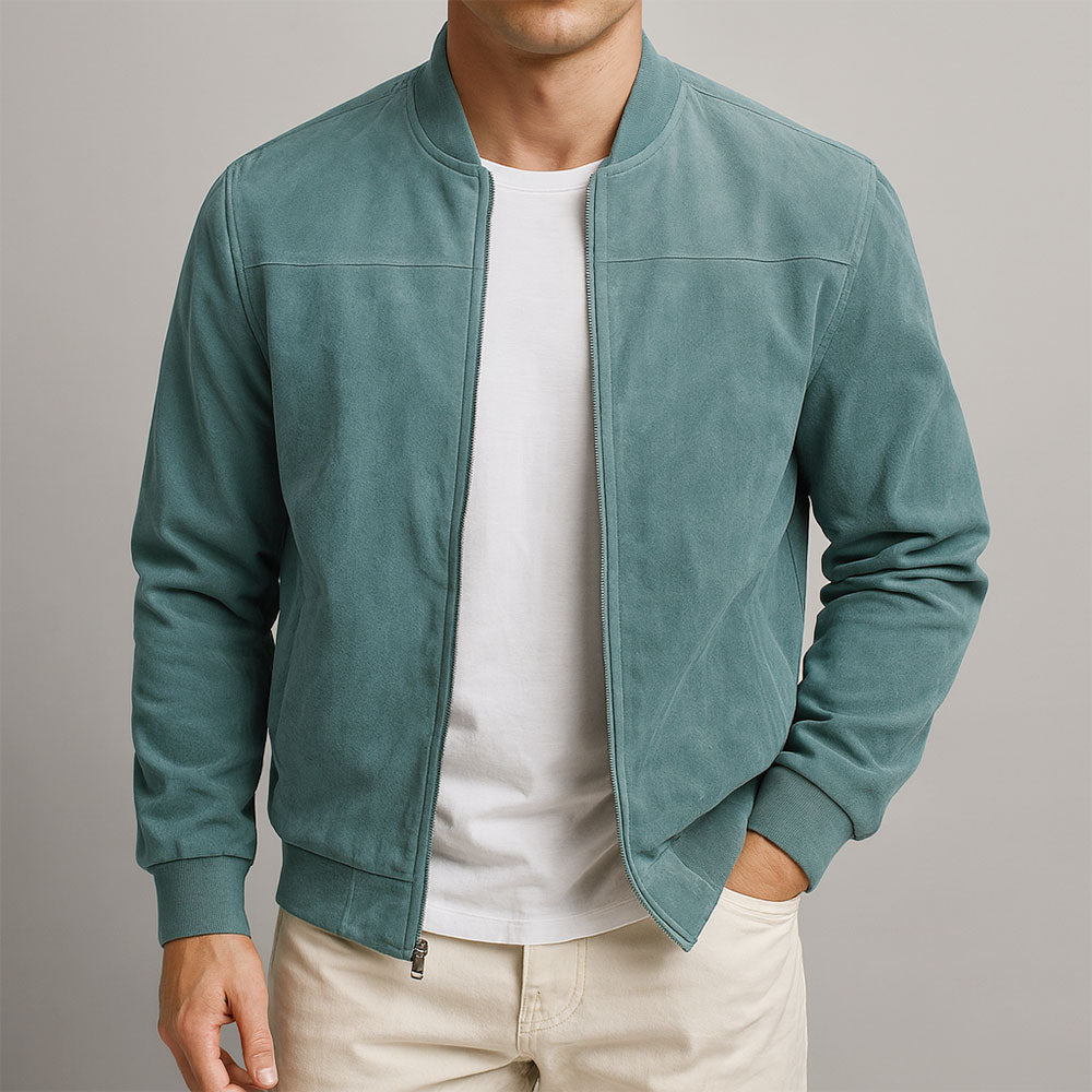 Urs Bomberjacke in Hellblau