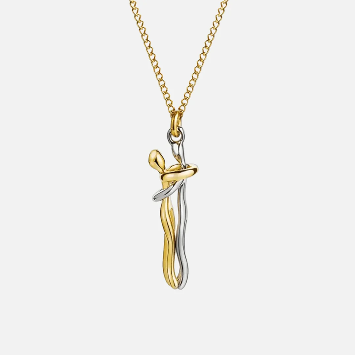 Mathilde – Halskette in Gold und Silber