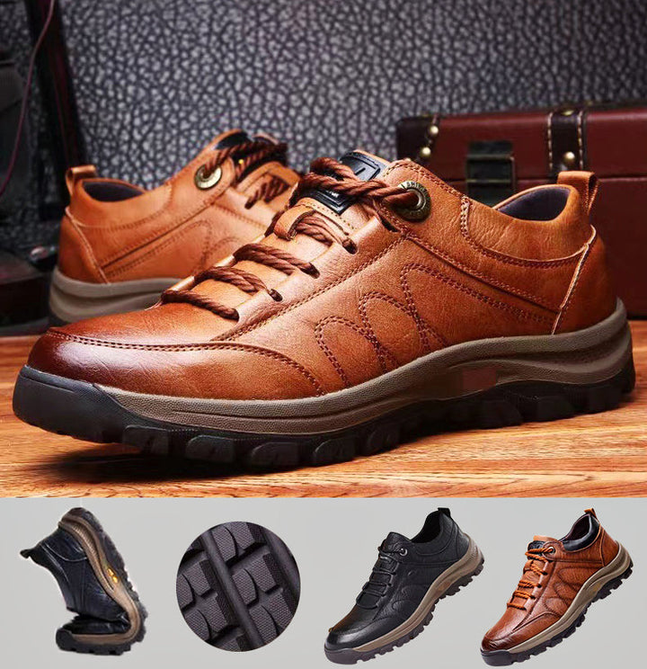 Hansjakob Herrenschuhe in Braun und Schwarz, Details