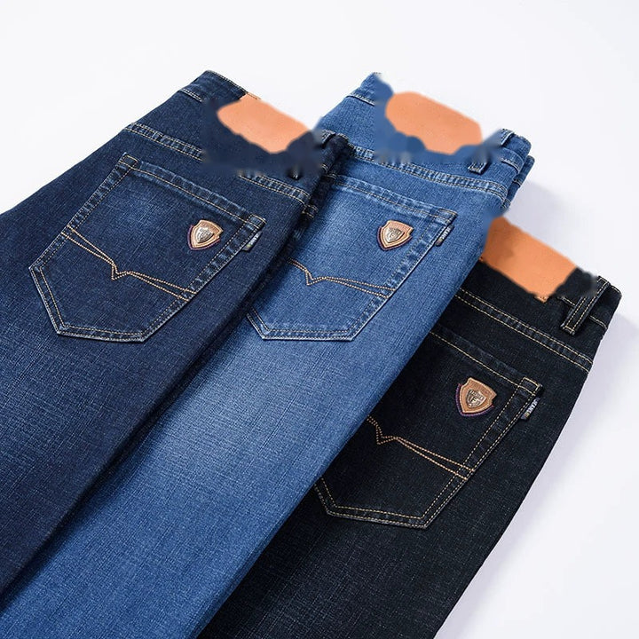 Matthias Klassische Denim-Jeans in drei Farben, Detailansicht