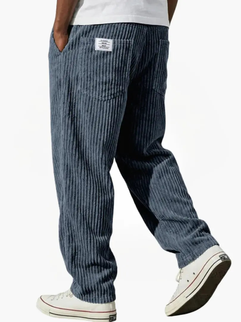 Wilhelm Cordhose in Blau