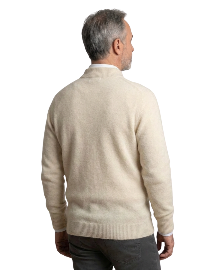 Werner Pullover in Beige, Rückansicht