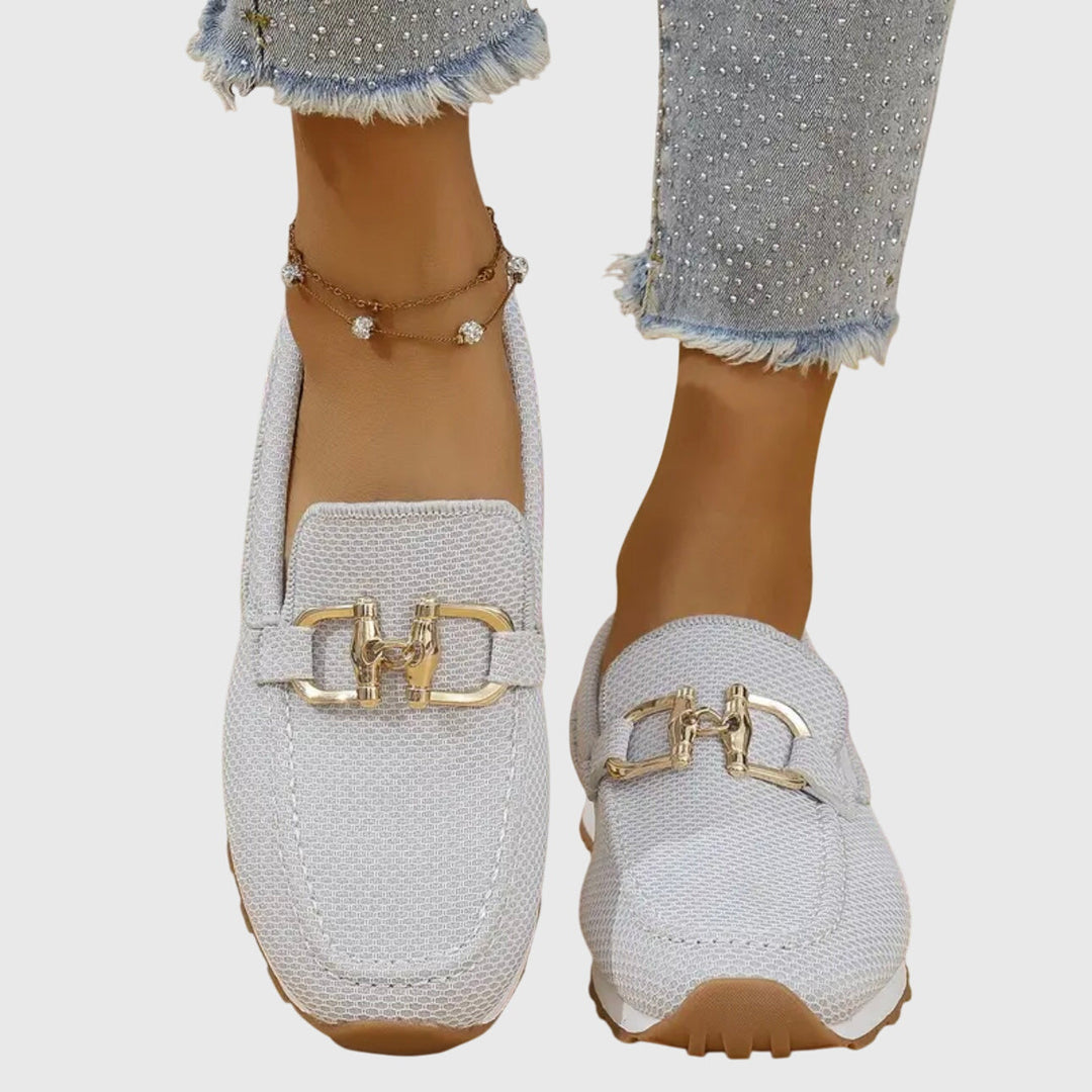 Rosemarie Sneaker Slipper in Weiss