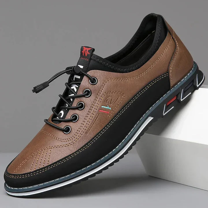 Dieter - Lässige Schuhe in Dunkelbraun