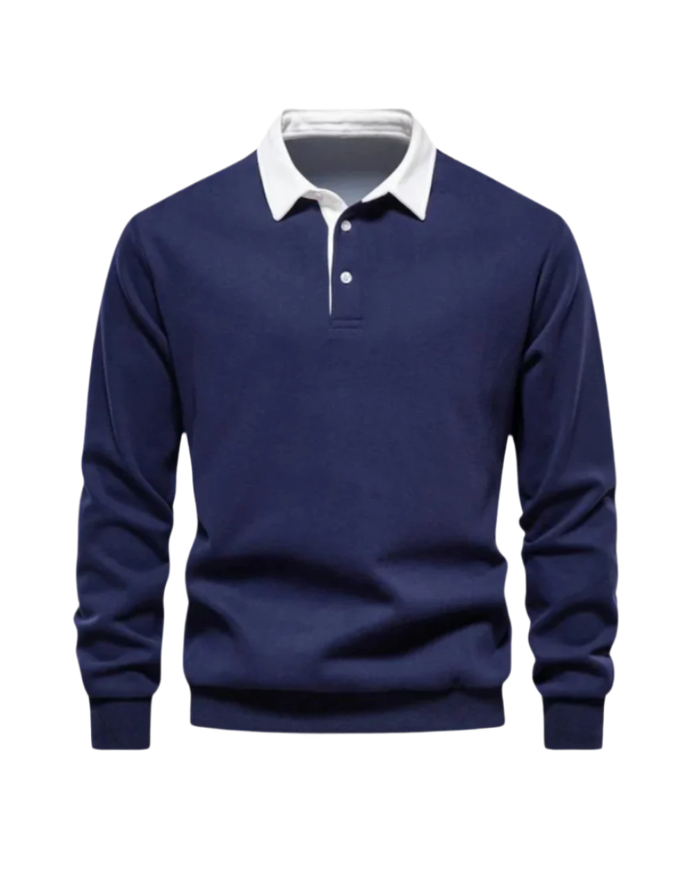 Adrian Polo-Pullover in Blau