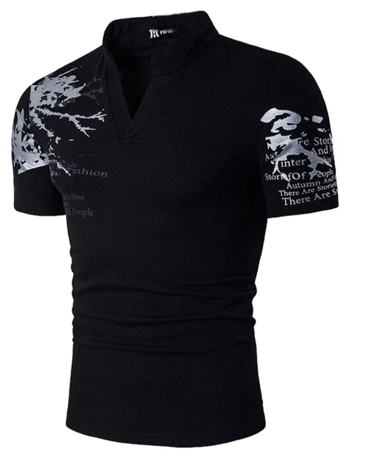 Otto Poloshirt in Schwarz