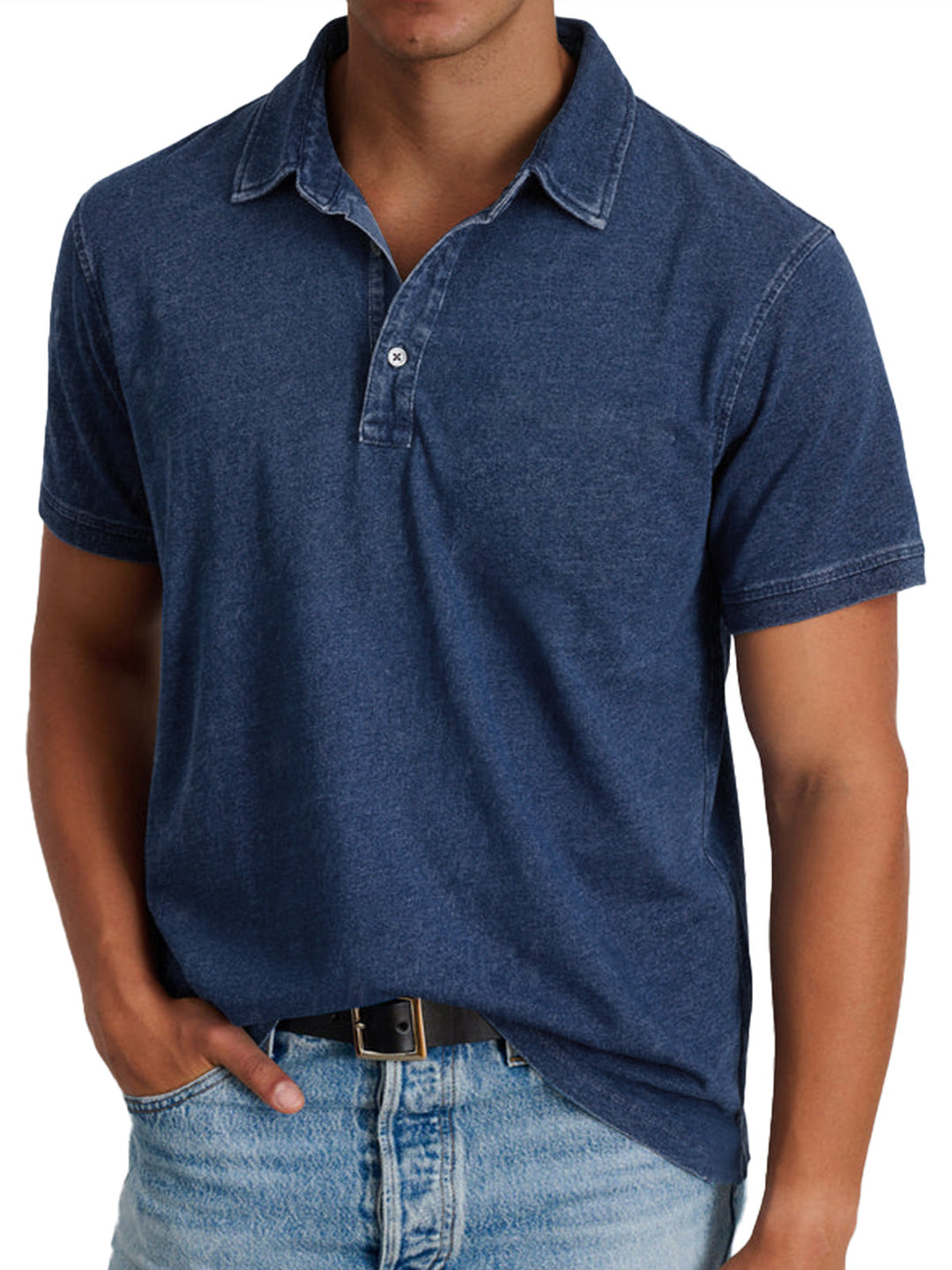 Paul Polo-Shirt in Marineblau