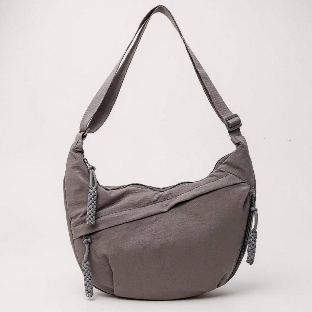 Judith Schultertasche in Grau