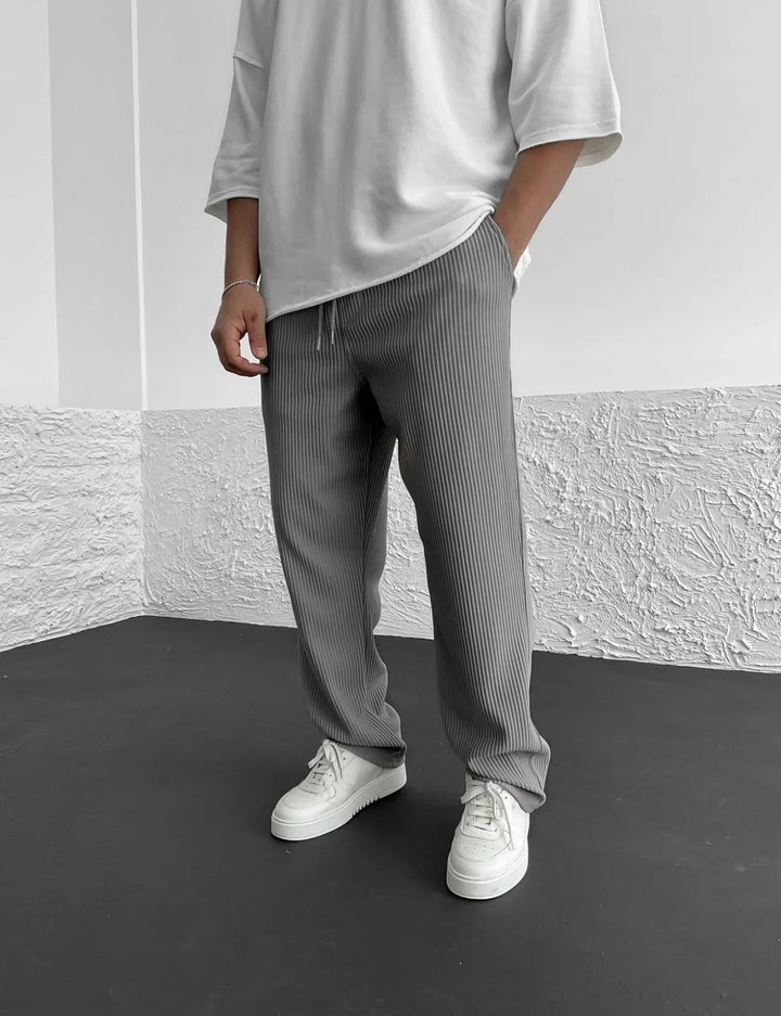 Bernd Freizeithose in Grau, Vorderansicht