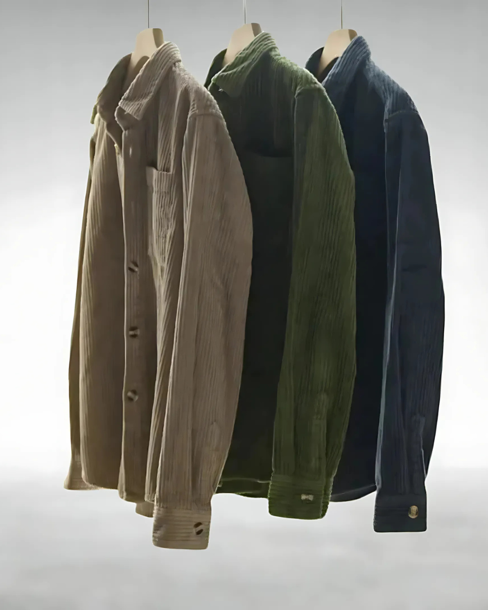Christoph Vintage Hemd in drei Farben