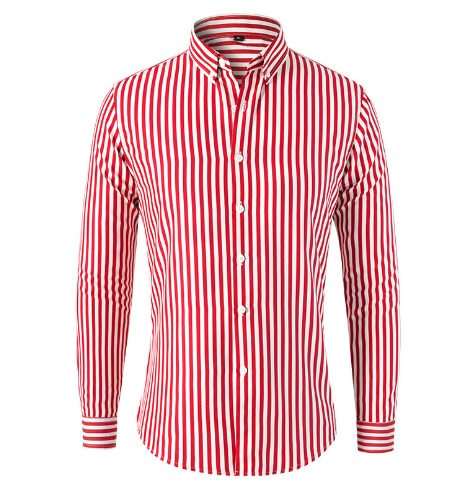 Kurt – rot-weiss gestreiftes Hemd