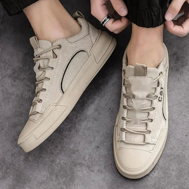 Armando Sneakers in Beige, Draufsicht
