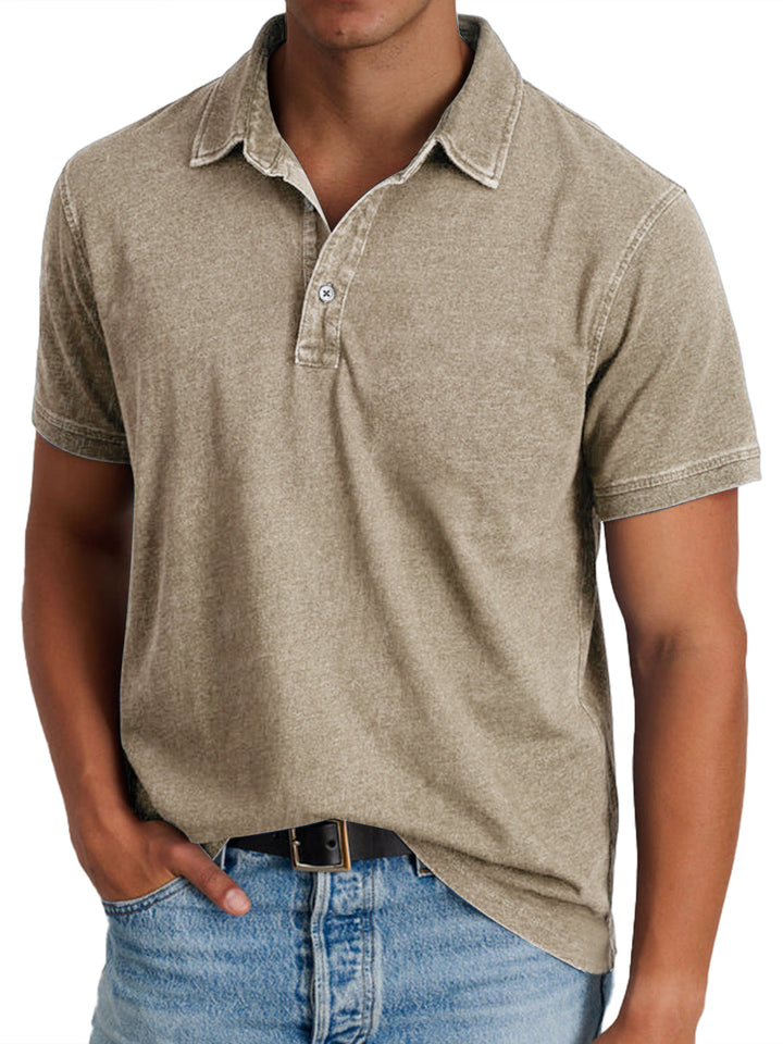 Paul Polo-Shirt in Khaki
