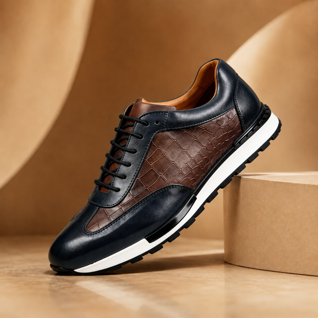Hermann Sneakers in Marineblau