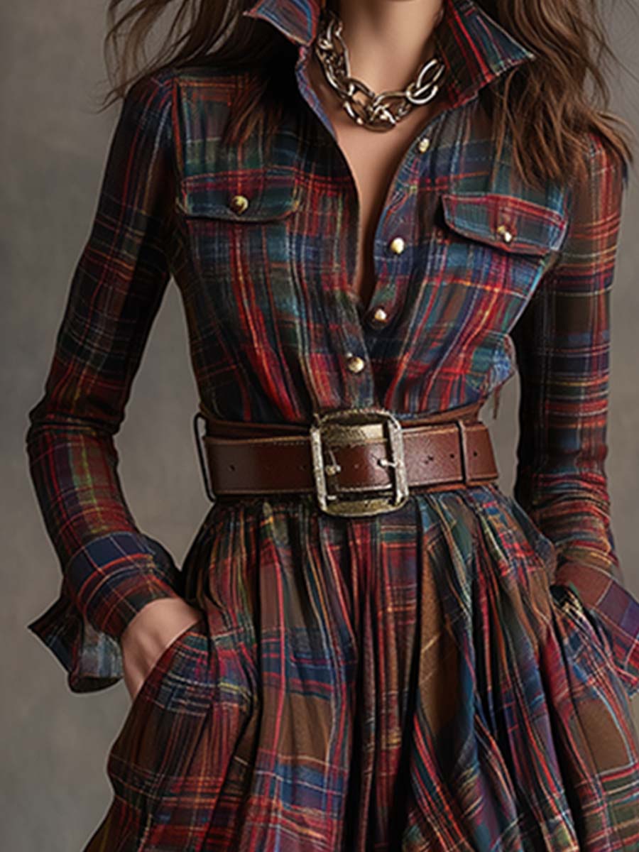 Susanne Hemdblusenkleid, Detail Oberteil in Rot