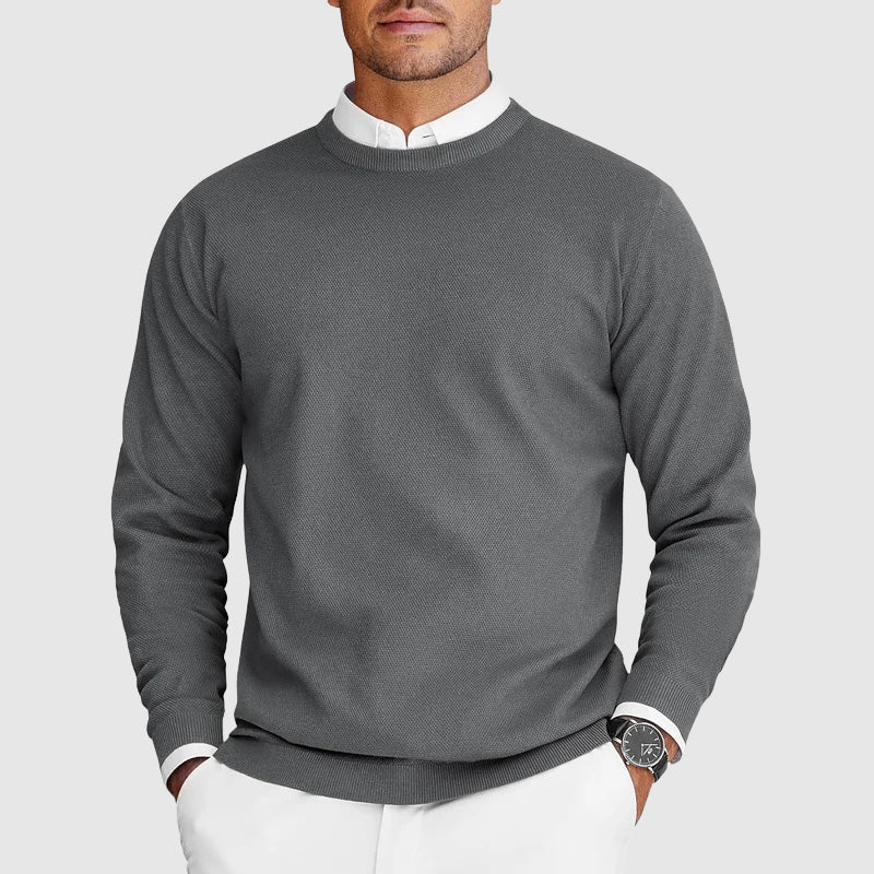 Ueli - Pullover in Grau