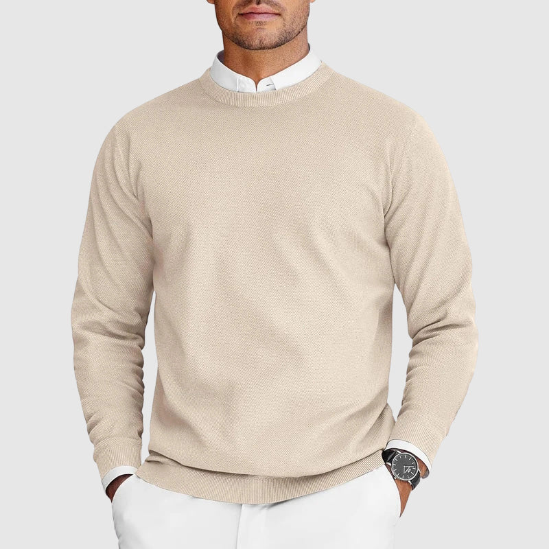Ueli - Pullover in Beige