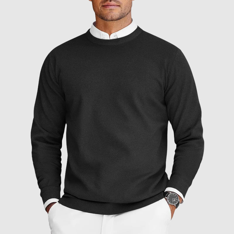 Ueli - Pullover in Schwarz