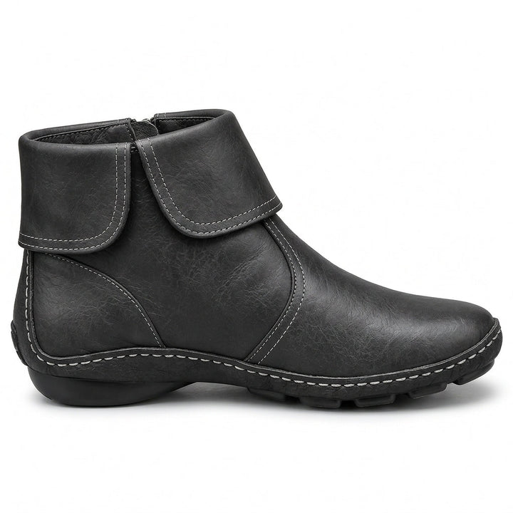 Margot Stiefeletten in Schwarz, Seitenansicht