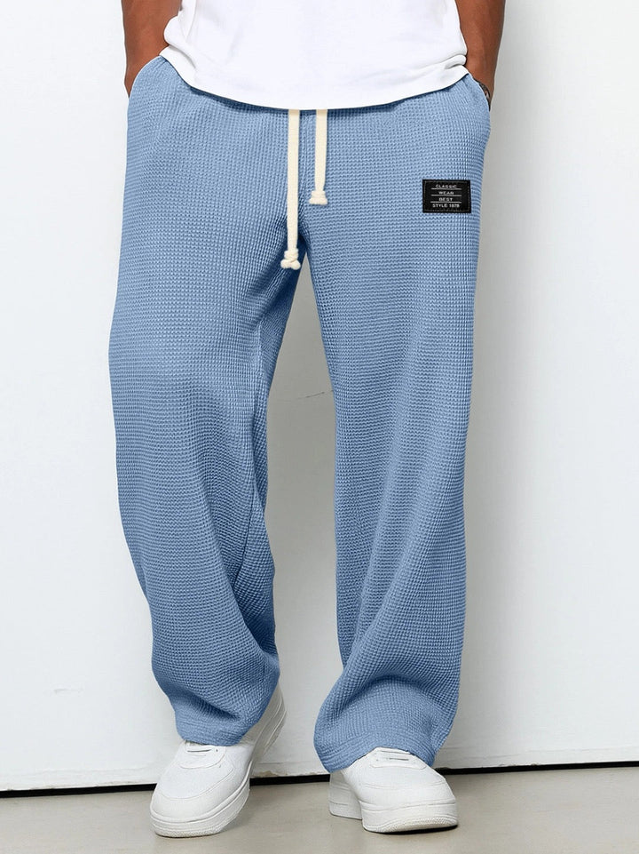 Roger Herrenhose in Blau mit Kordelzug