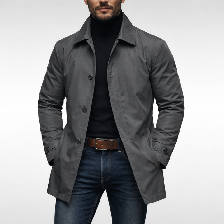 Peter Trenchcoat in Grau