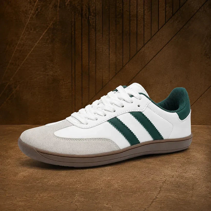 Niklaus Leichte Urban Sneakers in Weiss und Grün