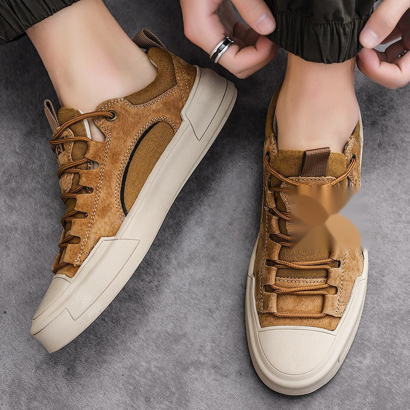 Armando Sneakers in Khaki, Draufsicht
