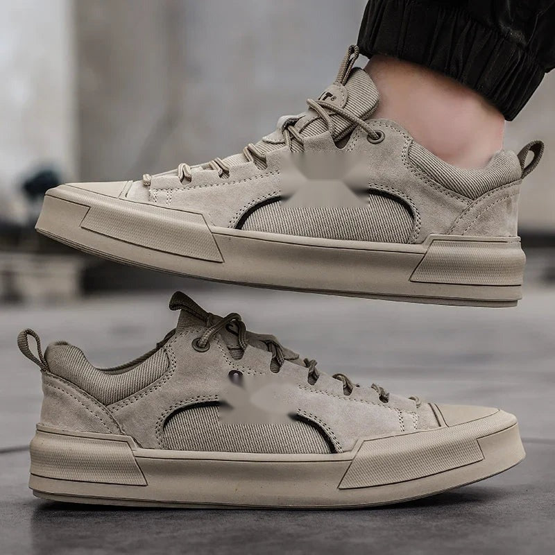 Armando Sneakers in Beige, Seitenansicht
