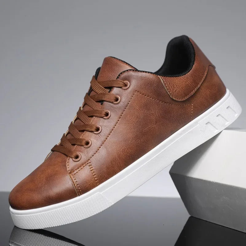 Marcel Premium Komfort Sneakers in Braun