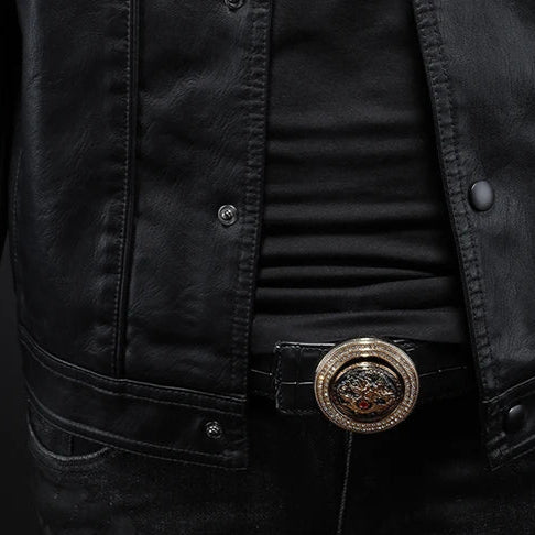 Stefan Rider Jacke, Detail Knöpfe