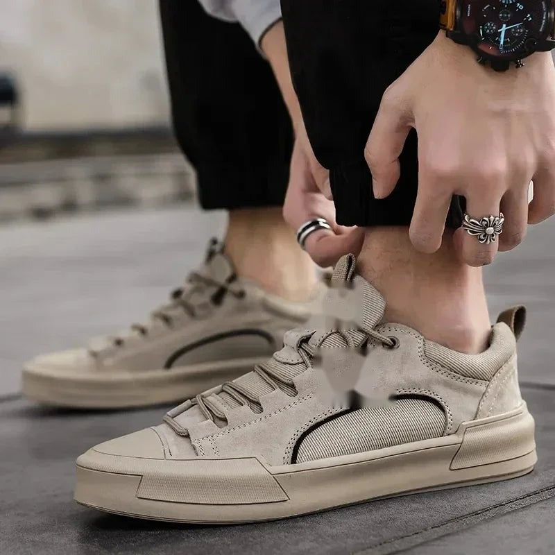 Armando Sneakers in Beige, Detailansicht
