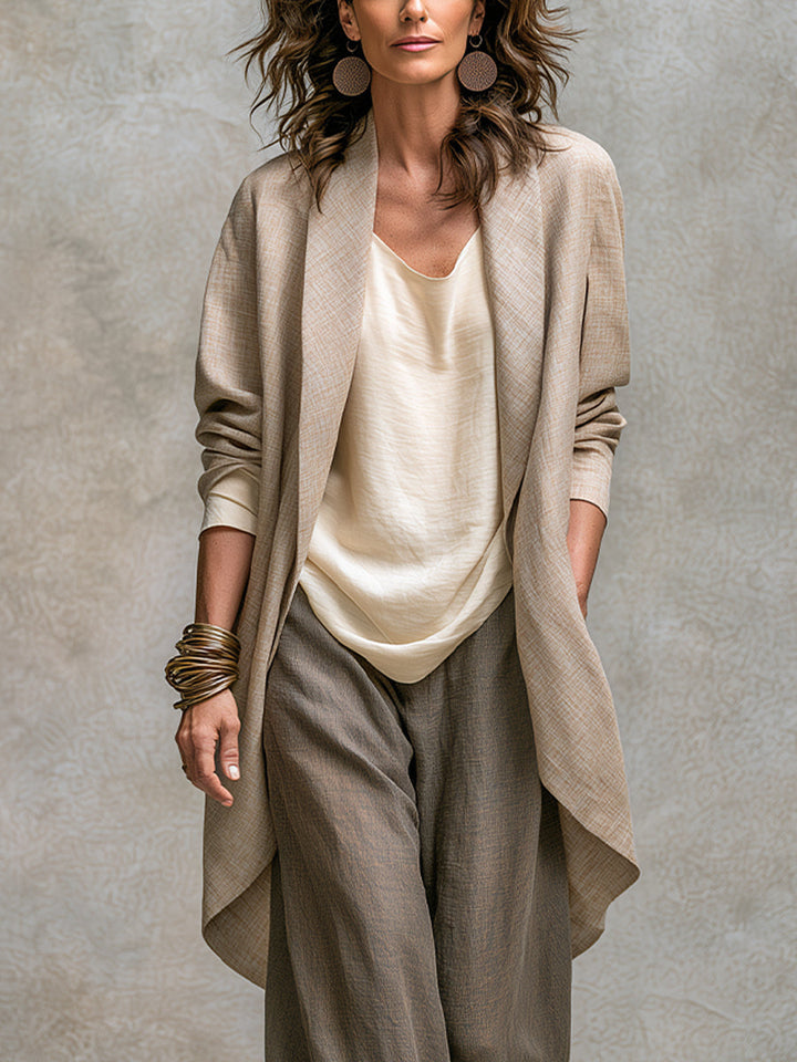 Edith leichte Jacke im Detail