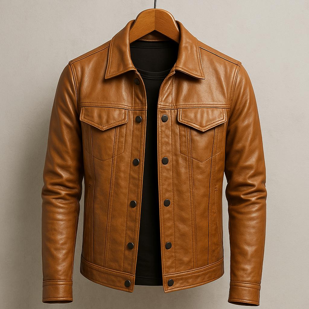 Stefan Rider Jacke in Braun