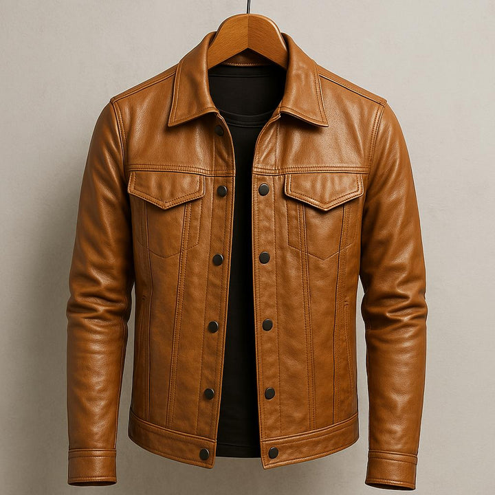 Stefan Rider Jacke in Braun