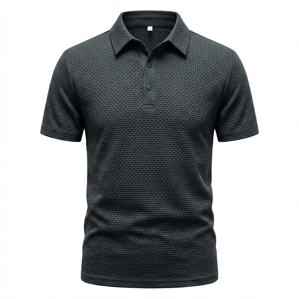 Anton Poloshirt in Grau