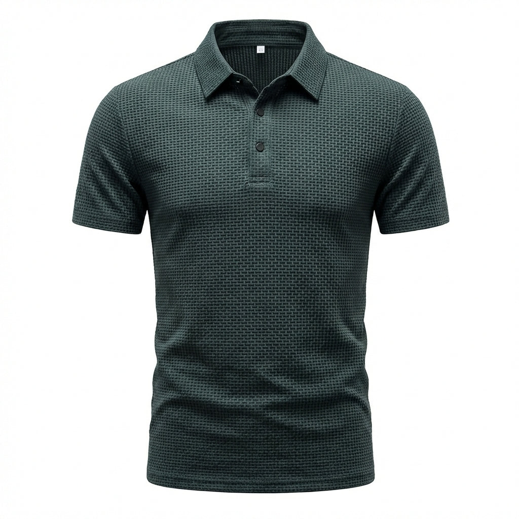 Anton Poloshirt in Dunkelgrün