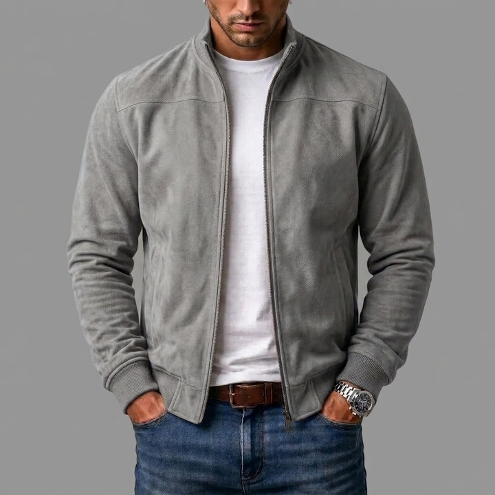 Beat Bomberjacke in Grau
