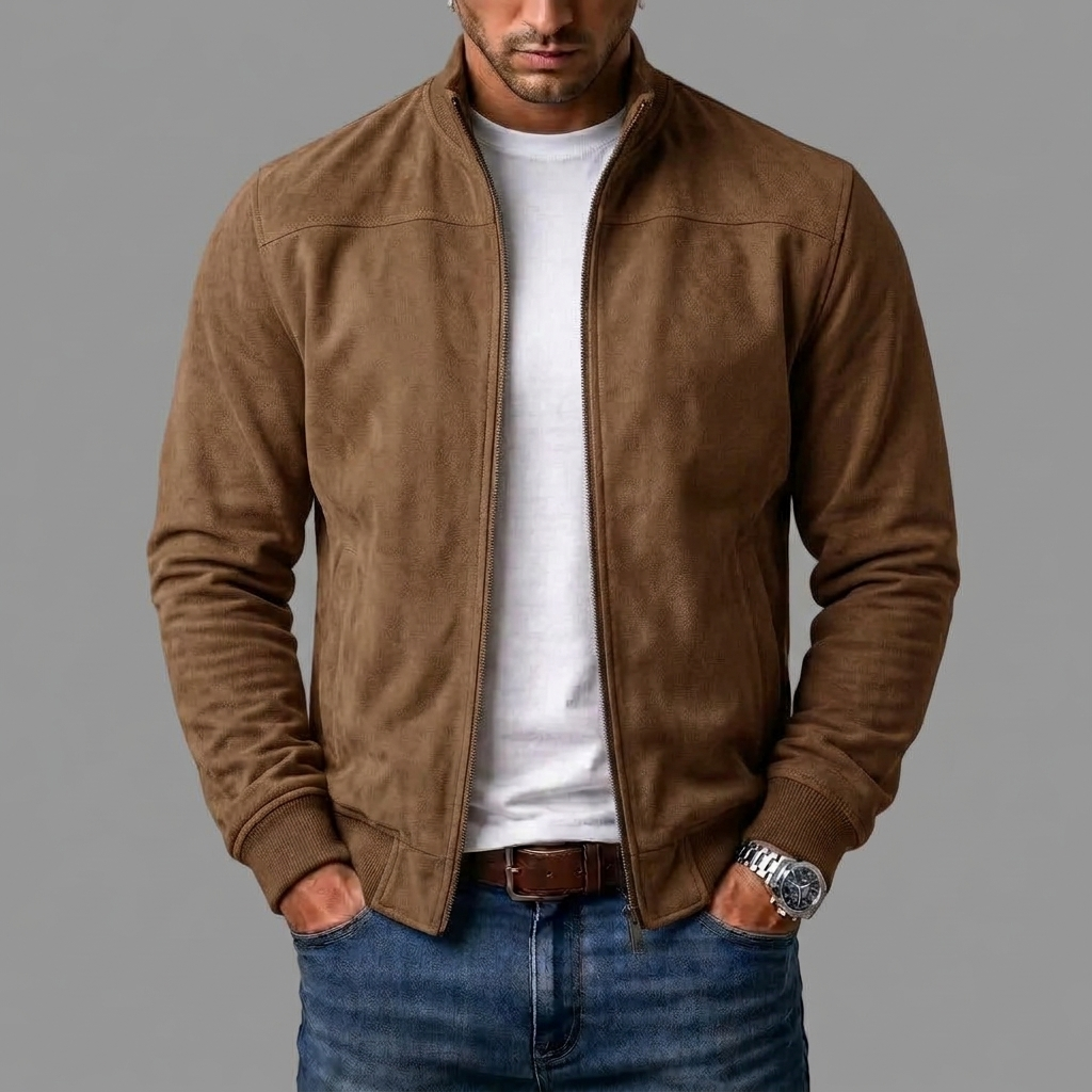 Beat Bomberjacke in Braun