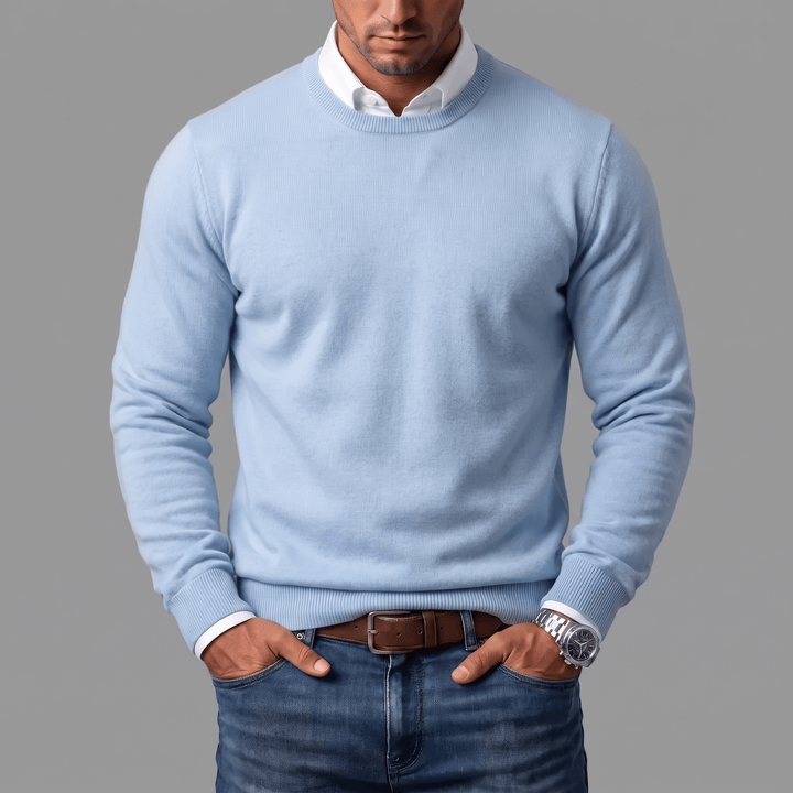 Hans-Peter Pullover in Blau