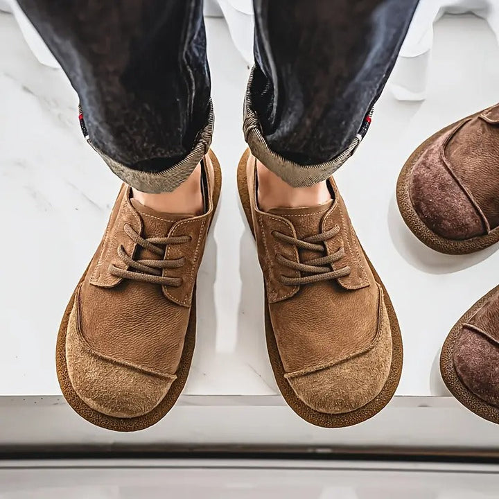 Albert Komfortschuh in Khaki von oben