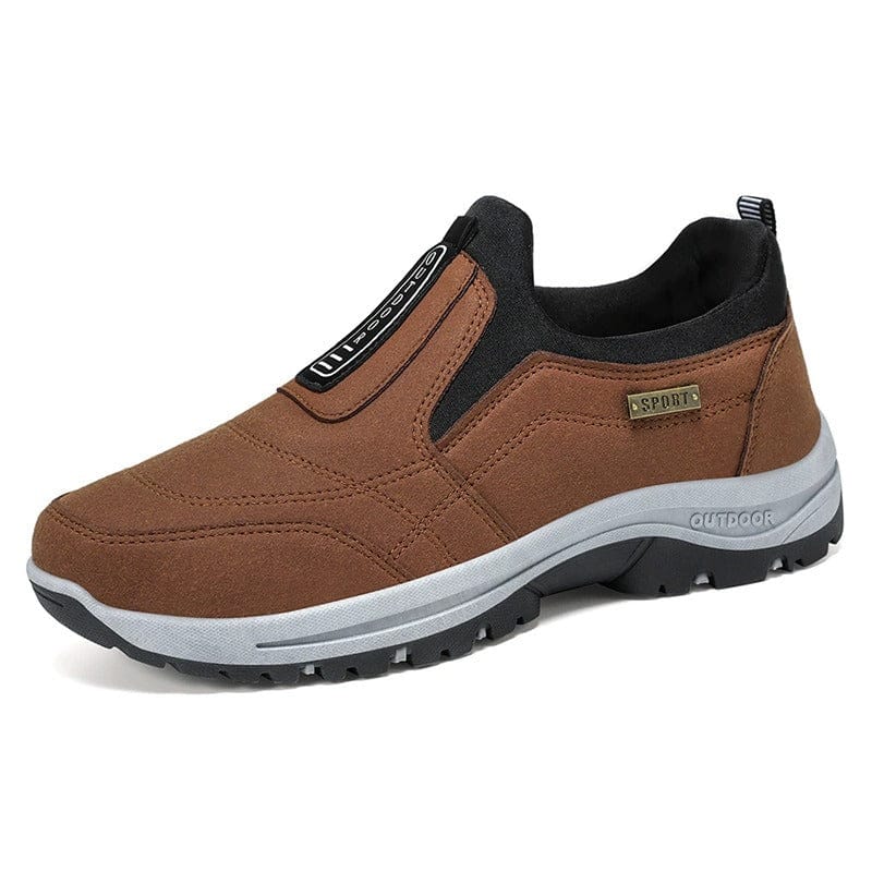 Alois – Walkingschuhe in Camel