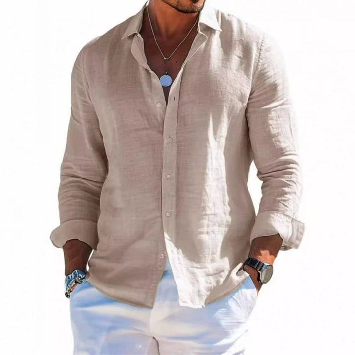 Hansjörg Hemd in Beige